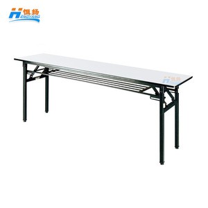 rectangular metal wood folding banquet table