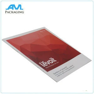 Recycle Custom Paper Printing For Manual Brochure