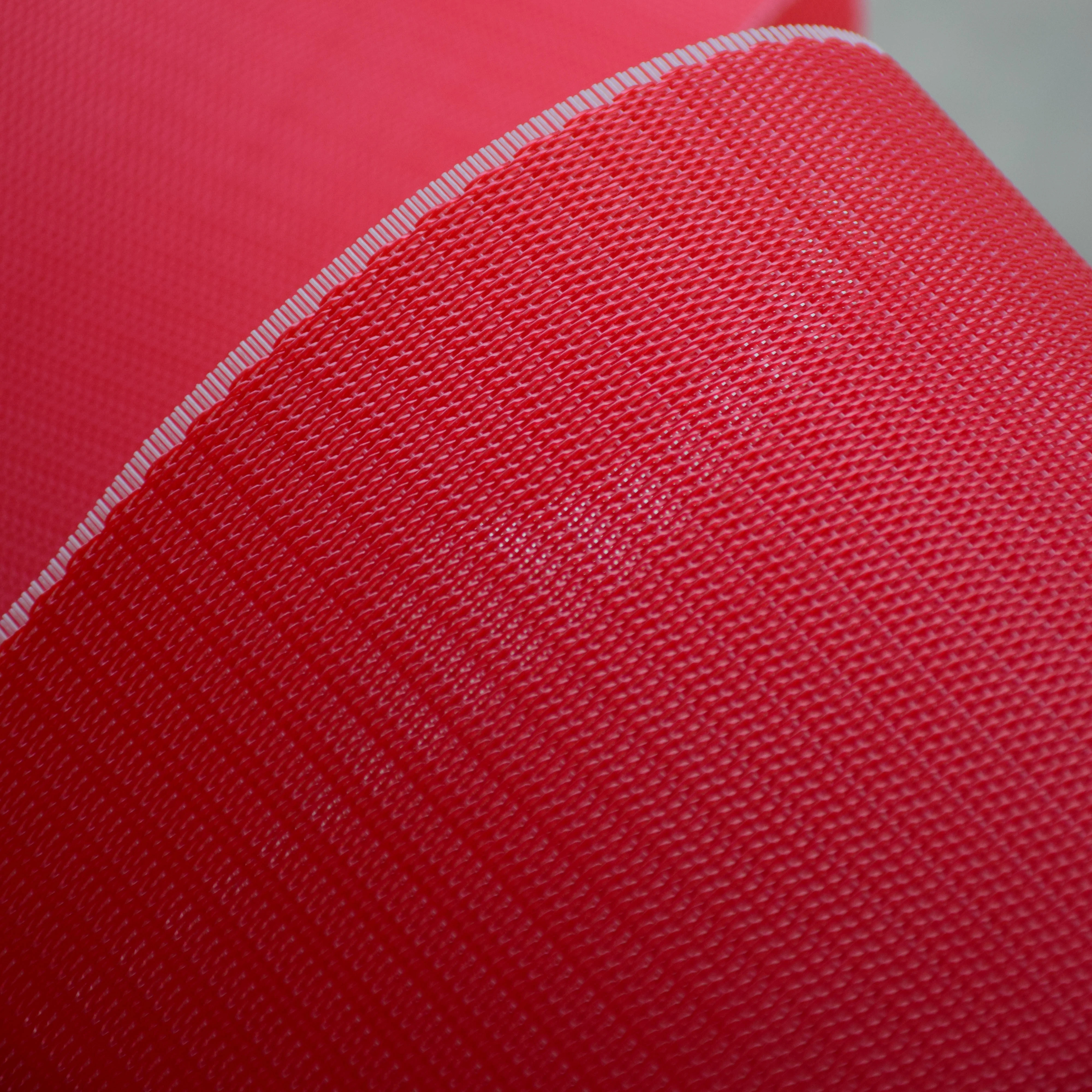 Red plain weave dry net plain weave polyester dryer screen polyester dryer belt fabric