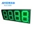 Import Remote Control 16inch Outdoor 7 Segment LED Display, LED Gas Price Changers Sign from China