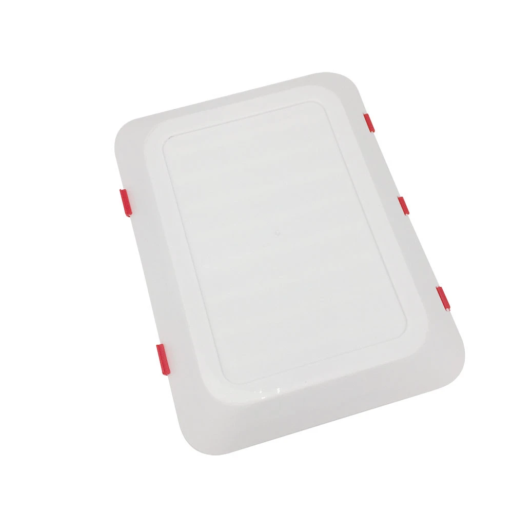 Reusable Plastic Creative  Clever Serving Tray with cover