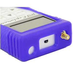 RF Explorer - 3G Combo 15-2700 MHz Handheld Digital Spectrum Analyzer with Purple Rubber Case