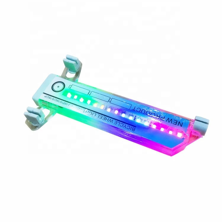 RGB 32 LED Bicycle Spoke Lights Cycling Accessories Wheel Safety Lamp Motorcycle Bike Tire Light