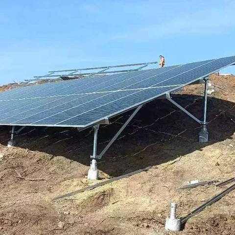 Rice farmland PV bracket installation system Water surface  solar panel mounts