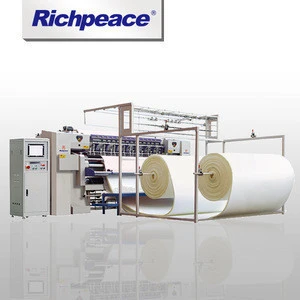 Richpeace Computerized Multi-needle Shuttle Quilting Machine for Quilts