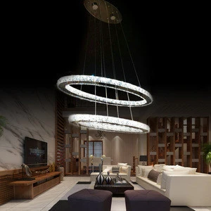 Ring Outdoor Led Color Changing Modern Style Glass Pendant Light