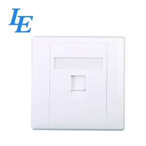 RJ45 Faceplate Network Faceplate 86X86mm or 114x70mm RJ45 module OEM FacePlate for Networking
