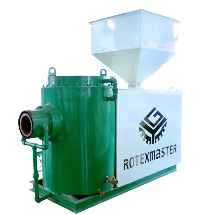 Romania 2t boiler used biomass pellet burner