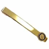 Rotary International club gold pin on Tie Clip Bar