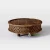 Import Round Wooden Carved Coffee Table Bamileke Table Living Room Furniture couch table from India