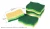 S-type thickened double-sided three-layer household kitchen cellulose dishwashing scouring pad sponge