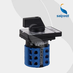 SAIP/SAIPWELL High Quality Ammeter Automatic 20A Rotary Selector Switch