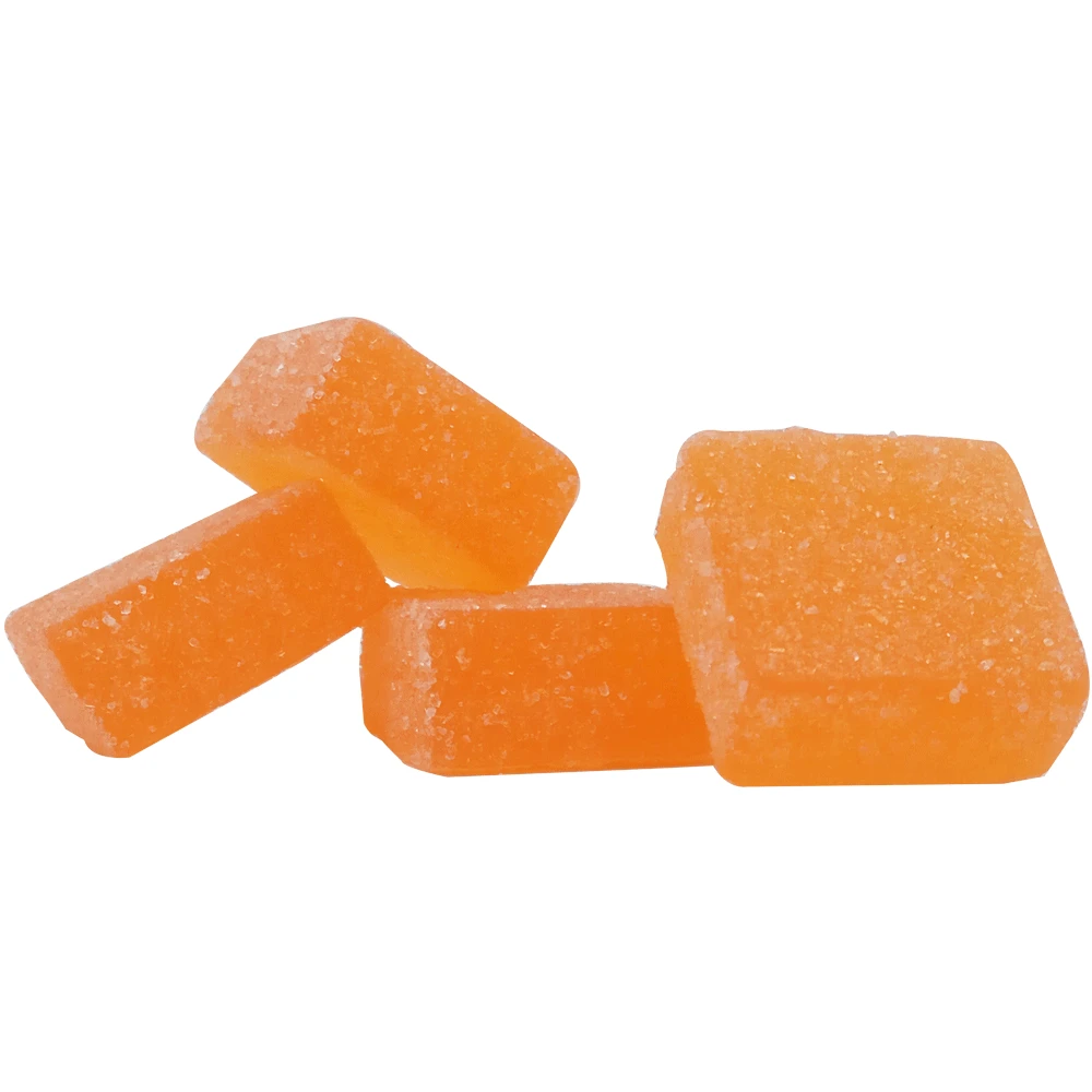 Sample available fudge gummy candy and sweets