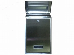 SD255 High quality stainless steel wall mount mailbox