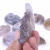 Import Semi precious Stone Craft Agate Geode Half Moon Cut Gemstone from China