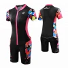 Short arm sleeve cycling clothing suits mature women wear