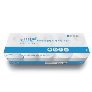Siilk  100% virgin pulp white color 2ply Toilet paper Roll 50M