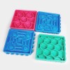 Silicone Lick Plate Combination Set Slow Food Bowl Slow Feeder Mat Licking Pad Mat