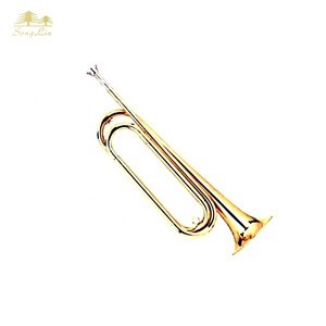 simple modern design brass finished horn trumpet Spanish Horn