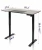 Import sit stand up computer home height adjustable Electric standing desk 55 x 28 Inch from China