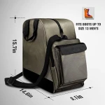 Ski Boots and Snowboard Boots Bag, Excellent for Travel with Waterproof Exterior & Bottom - for Men, Women and Youth