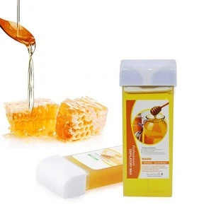 Skin Care Set Honey Natural Depilatory Wax Sugar Paste 100ml Roll On Wax Cartridge 16 Flavor Painless Hair Remover