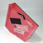 Slanted Acrylic Block Award UV Pringting Acrylic Award