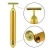 Import Slimming Face 24k Gold Vibration Facial Beauty Roller Massager Stick Lift Skin Tightening Wrinkle Stick Bar Face Skin Care from China