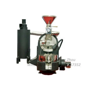 Small industrial coffee bean roaster machine with 1kg capacity