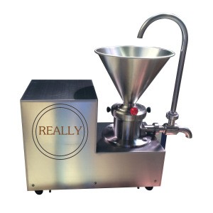 Small size high capacity industrial peanut butter machine chili sauce grinder nut butter grinding machine/colloid mill