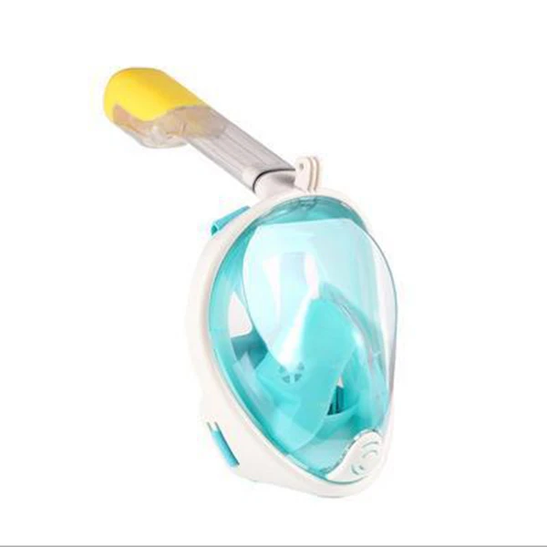 Snorkeling Equipment Diving Mask Set Silicone Full Face Snorkel Mask Swimming Bag Guarantee