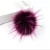 Import Soft realistic long pile fake raccoon fur ball pom poms for hats scarvesany craft project from China