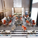 (SP-EC218) Leisure wood hotel furniture dining room sets banquet modern style restaurant Chairs