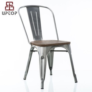 (SP-MC035) French marais cafe industrial metal chair