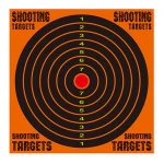 Sport shooting 12 inch Splatte Reactive Self Adhesive Shooting Targets Training Target Paper