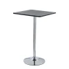 square MDF top counter height fixed height bar table for bar