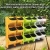 stackable vertical garden pots pp plastic planters outdoor for growing vegetables