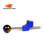 stainless steel gear shift lever m10x1.5 shift knob extender for honda car gear lever