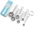 Import Stainless Steel Measuring Spoons Set of 6 Measuring Utensil Dry and Liquid Ingredients High Quality SS 304 Measuring Spoons from China