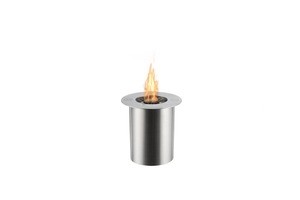 Stainless steel round bio ethanol fireplace burner