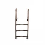 Stainless steel swimming pool ladder swimming pool safety handrail ladder