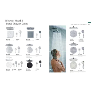 stainless steel/copper material top high pressure shower head top cover shower room