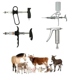 Stainless Veterinary Automatic Syringe In Veterinary Instrument 0-2ml 0-5ml 10ml 20ml 30ml