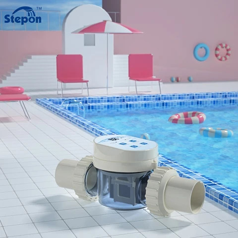 Stepon Oem Salt Water Generator System Automatic Cleaning Complete Functions Simple Operation Spa Swimming Pool Chlorinator