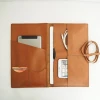 stylish OEM laptop bag bank card phone genuine leather folder