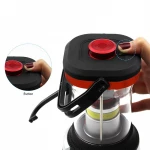 Superbright waterproof outdoor camping tent  portable led hanging outdoor dry battery tactical camping lantern lamp light