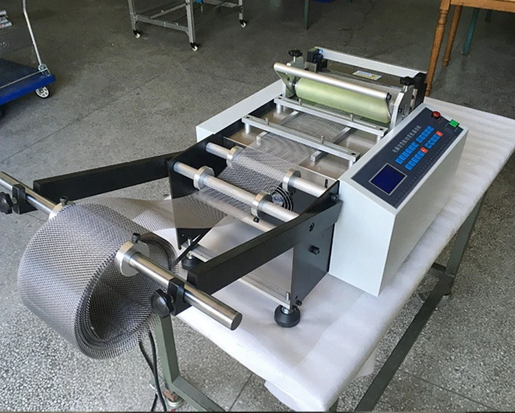 Supply  high power and higher hardness full-automatic stainless steel wire mesh cutting machine