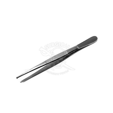 Surgical Tweezers Straight Dressing Dissecting Thumb Forceps Best Selling Surgical Use Dressing Thumb Forceps