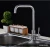 Import SUS304 stainless steel kitchen cold and hot water faucet wash basin dish sink sink faucet is lead-free and rotatable from China