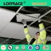 suspended T-bar ceiling grid for acoustic ceiling